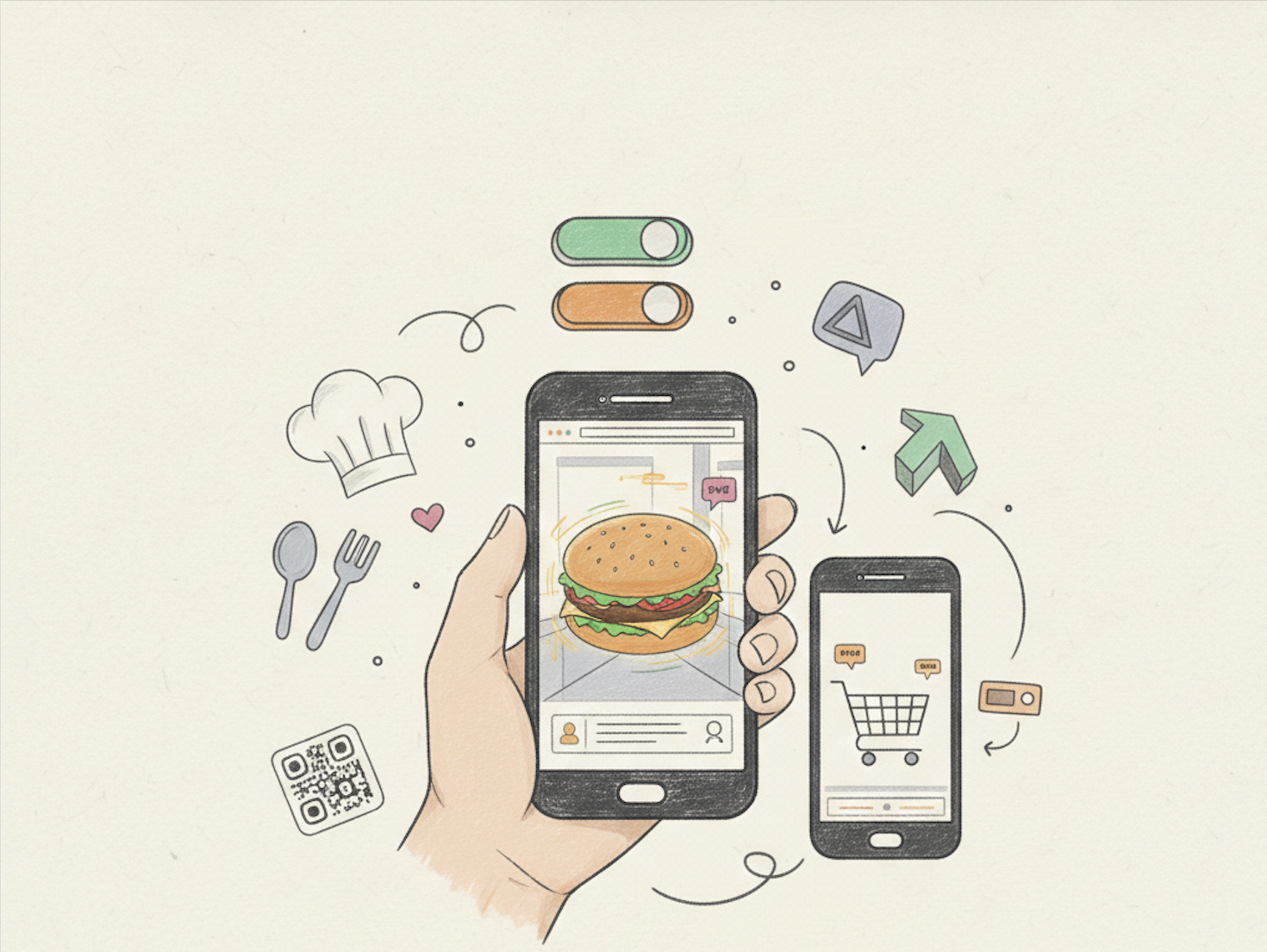 AR Menu Development service by Monakin Studio — Custom Development Agency India